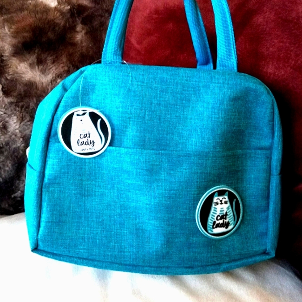 Cat Lady Insulated Lunch Tote